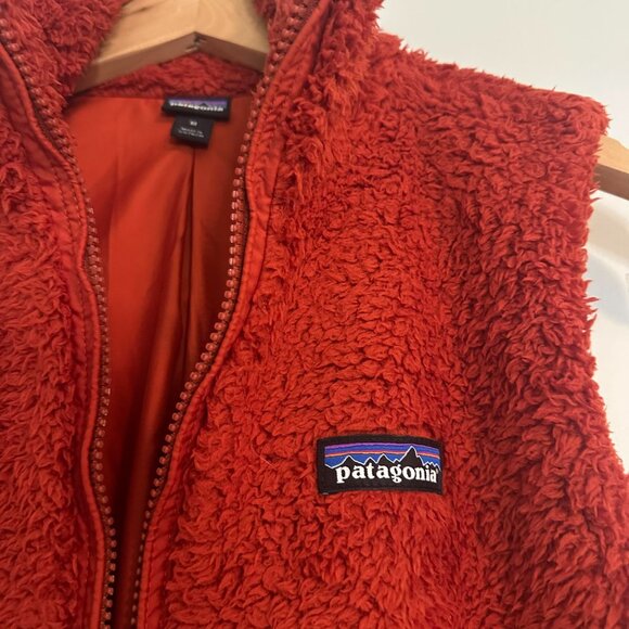 Patagonia Los Gatos Full Zip Fleece Vest Cozy Fuzzy Outdoor - Medium - Picture 3 of 7